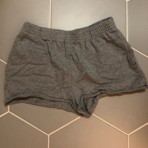 Brandy Melville John GAULT gray sweatshorts size s